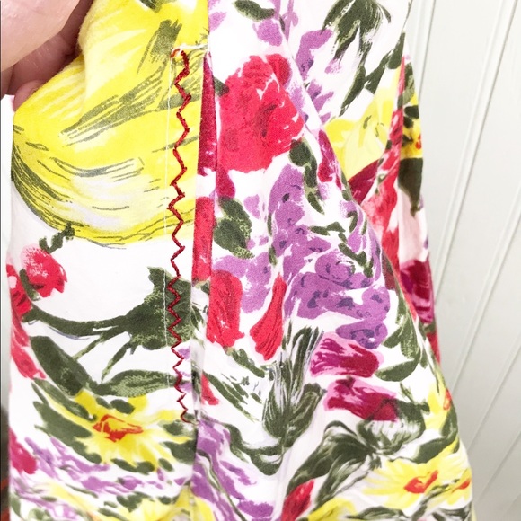 Yoana Baraschi Vintage Floral Tulip Dress - Picture 11 of 16